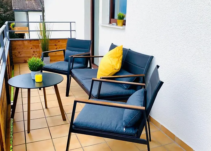 Appartement Belisima I - Krautinsel I Chiemsee I Modern Mit Seeblick I 2 Balkone I 2 Schalfzimmer I Waschmaschine I Parkplatz I Naehe Baecker *